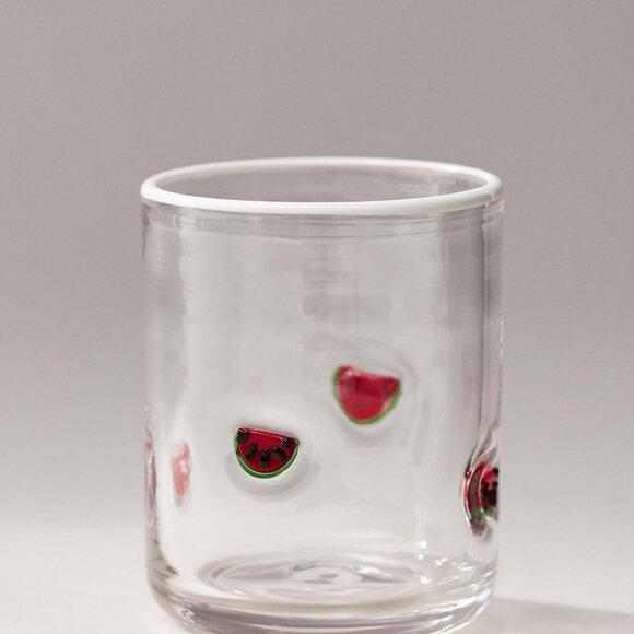 Anthropologie Watermelon Icon Juice Glass - Picture 2 of 4